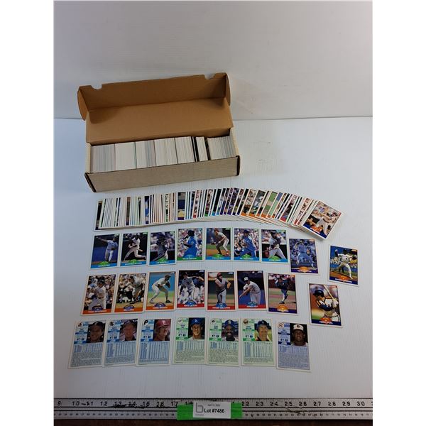 Various Score Sports Trading Cards