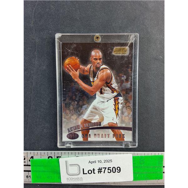 1998 NBA Draft Pick Antawn Jamison Trading Rookie Card - Authenticity Not Guaranteed