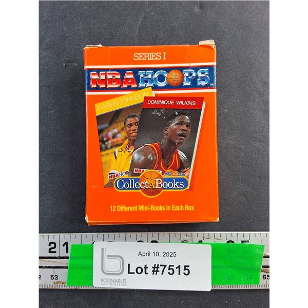 NBA Hoops Series 1 Collector's Books - Sealed, Authenticity Not Guaranteed
