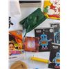 Image 6 : Spider Man Figure, Colorful Dough, Magnetic Game, Patches, Tank Toy and Misc