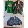 Image 1 : Saskatchewan Roughriders & DC Bunny Hugs - Size XL and Tracksuit Jacket - Size XS