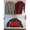 Image 1 : (3) Hooded Zipper Jackets- Size L