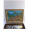 Image 2 : (2) Framed Wall Hanging Paintings - 19 x 15"
