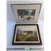 Image 1 : (2) Wall Hanging Framed Prints