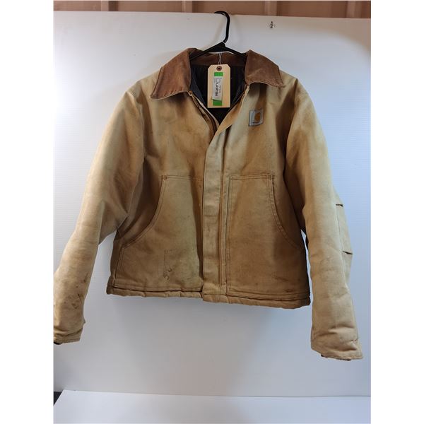 * Carhartt Men's Medium Insulated Work Jacket - Some Wear