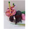 Image 2 : Yarn Lot & Crochet Needles & Knitting Needles