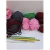 Image 3 : Yarn Lot & Crochet Needles & Knitting Needles