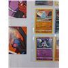 Image 3 : (9) Pokemon Trading Cards in Sleeve (Some Holographic) & (2) Posters - CANNOT AUTHENTICATE