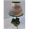 Image 5 : John Deere End Table Lamp - Works - 15" Tall