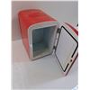 Image 2 : Coca Cola Mini Fridge - As Is - 9.5" x 10" x 7"