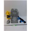 Image 1 : Metal Storage Organizer, Despicable Me Ballon Pumper, Toy Soft Air Ball Gun, Tech Talk Walkie Talkie