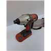Image 2 : Black & Decker Battery Operated Drill (NO Battery) & Work Light - As Is