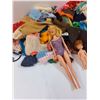 Image 2 : (3) Vintage Barbie Dolls & Various Barbie Clothing Lot