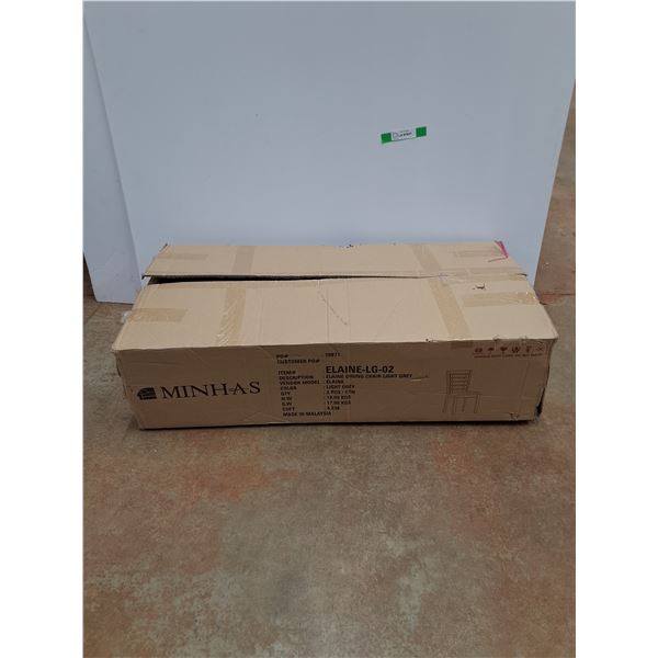 * Minhas Elaine Dining Chair - Light Grey - Pickup Only