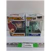 Image 1 : Pop Animation DragonBall Super Saiyan God Vegeta and Pokemon Bulbasaur Vinyl Figures