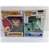 Image 2 : Pop Animation DragonBall Super Saiyan God Vegeta and Pokemon Bulbasaur Vinyl Figures