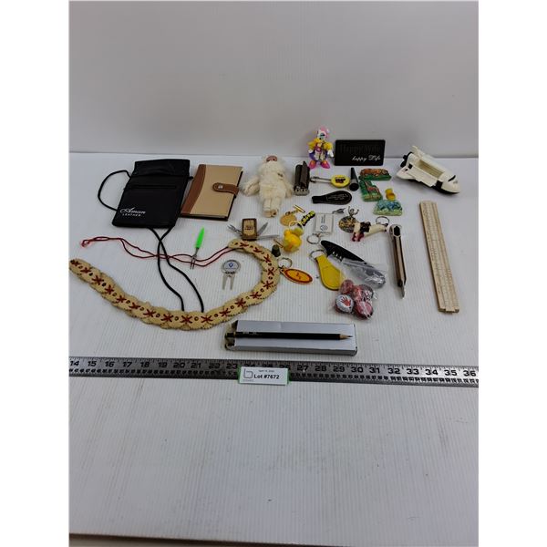 Assorted Lot (Magnets, Keychains, Stationery, Misc.)