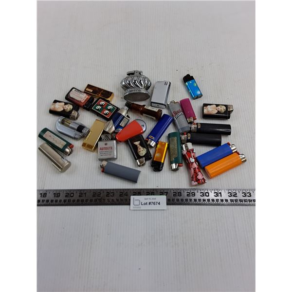 Assorted Lighters & Vape Equipment - Cannot Ship!