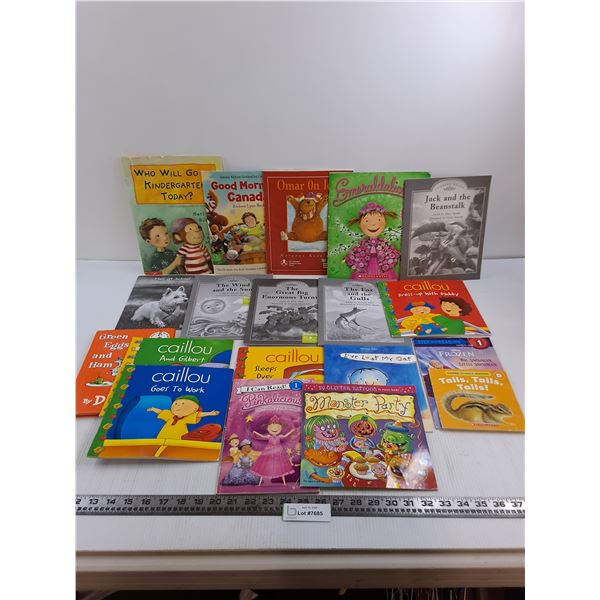 (19) Children's Story Books (Jack & the Beanstalk, Frozen, Dr.Seuss)