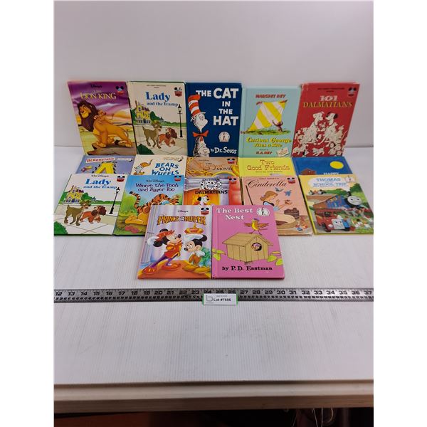 (17) Children's Story Books (The Lion King, Lady & the Tramp, Cinderella)