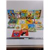 Image 1 : (15) Children's Story Books (Toy Story, Peter Pan, Farm Animals), 50 Silly Songs CD