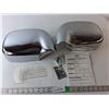 Image 1 : (2) Chrome Mirror Covers