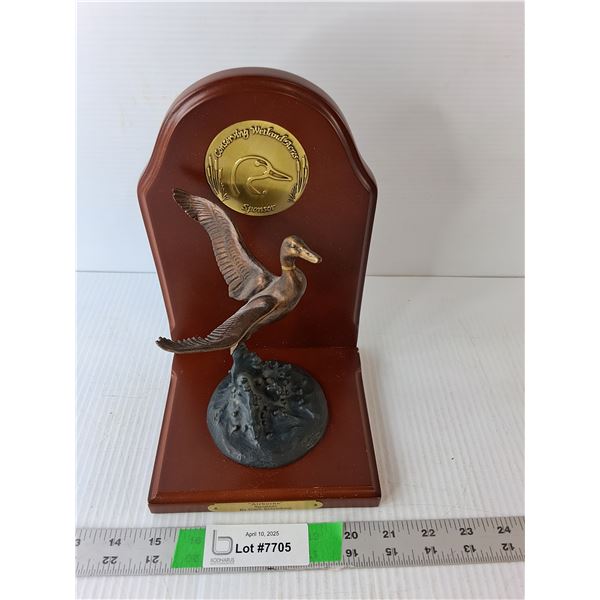 "Airborne" Metal Bird Art by Clark Schreibeis