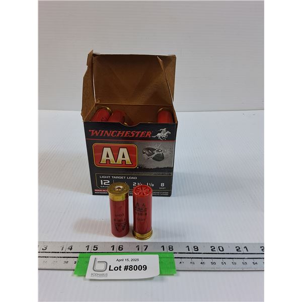 *^ Winchester 12 Gauge Shot Gun Ammunition (Full Box, 25 Count) - CANNOT SHIP - Valid PAL Required