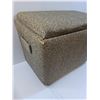Image 2 : Vintage Storage Bench w/Hinged Lid - CANNOT SHIP - 17" x 24" x 14"