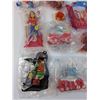 Image 2 : (16) McDonalds Happy Meal Various Toys - Batman, Lego, Wonder Woman, Nerf, Talking tom, Misc