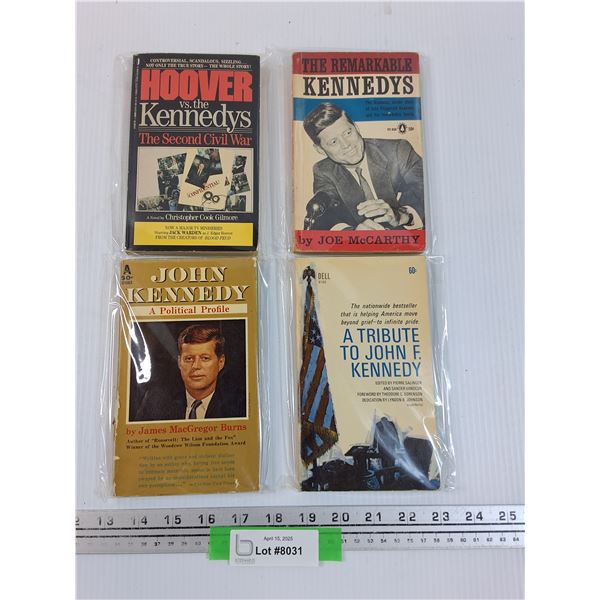 (4) JFK Books - Various