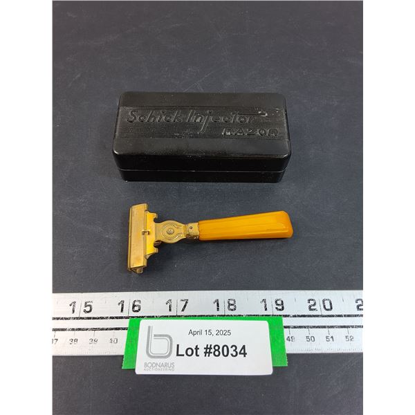 Schick Injector Razor w/Case
