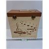 Image 1 : Vintage Record Carrying Case - 14" x 14" x 7"