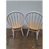 Image 4 : * (2) Wood Dining Chairs - CANNOT SHIP