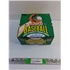 Image 1 : Fleer '91 Baseball Logo Stickers & Trading Cards - Sealed, Authenticity Not Guaranteed