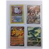 Image 2 : (4) Pokemon Trading Cards - Authenticity Not Guaranteed