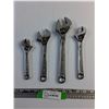 Image 1 : (4) Adjustable Wrenches