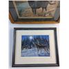 Image 2 : (2) Framed Wall Hanging Art Prints - 16 x 14"