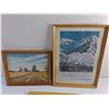Image 2 : (3) Framed Art Prints - 15 x 11"