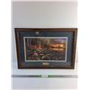 Image 1 : Framed Twilight Fire Art Print by Jim Hansel 26 x 19"