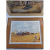 Image 3 : (2) Framed Country Side and Farm Art Prints 20 x 16"