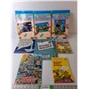 Image 1 : (3) String Art Kits, (5) Books- Berenstain Bears, Waldo, Lego, Misc.