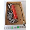 Image 1 : Case Grease Gun & Chain CANNOT SHIP