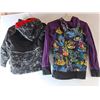 Image 2 : Kids' Clothes- Monster Winter Jacket-5 & Snow White Sweater- 9/10