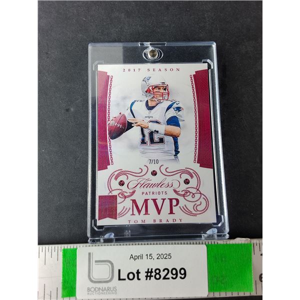 Panini Tom Brady Football Card Cannot Authenticate