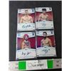 Image 1 : (4) Panini UFC Cards- Sean O'Malley, Bo Nickal, Misc. - Cannot Authenticate
