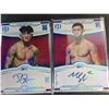 Image 2 : (4) Panini UFC Cards- Sean O'Malley, Bo Nickal, Misc. - Cannot Authenticate