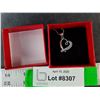 Image 1 : Silver Color Heart Necklace & Box