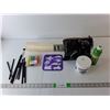 Image 1 : Art Lot-Mala Drawing Paper, Acrylic Gesso, Pencil Crayons, Misc.