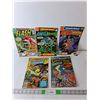 Image 1 : (5) Vintage Comics- Batman, Flash, Superman, Justice League